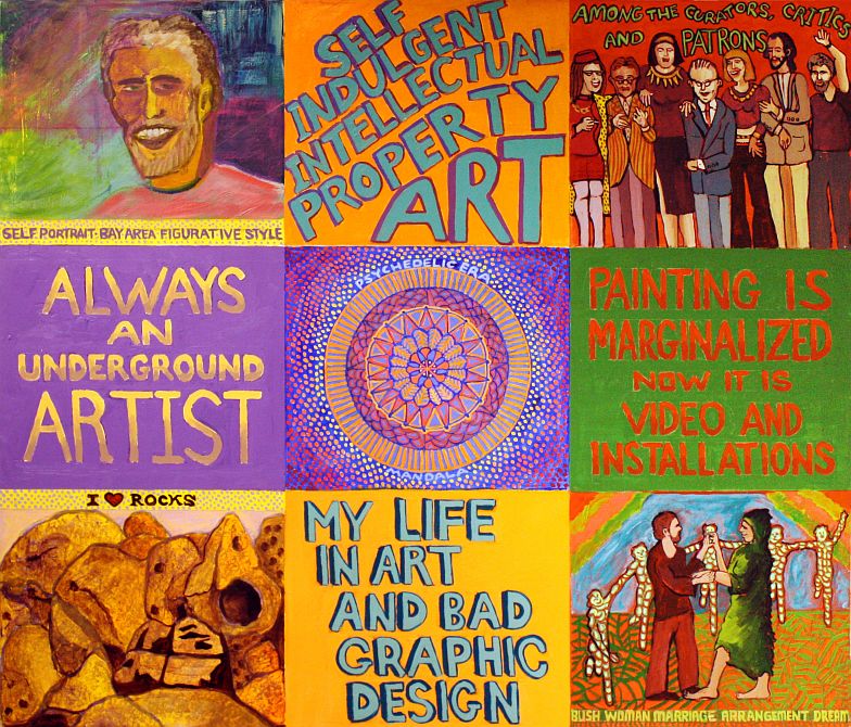 My Life in Art and Bad Design, painted by Henry Sultan.