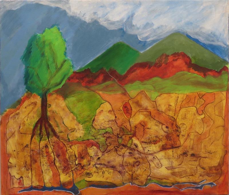 California Landscape of the Mind'', painted by Henry Sultan
