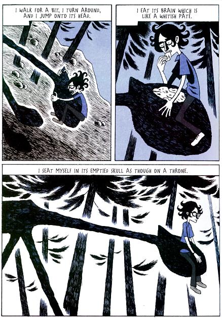 Dream comic 'The Cat' by David B.