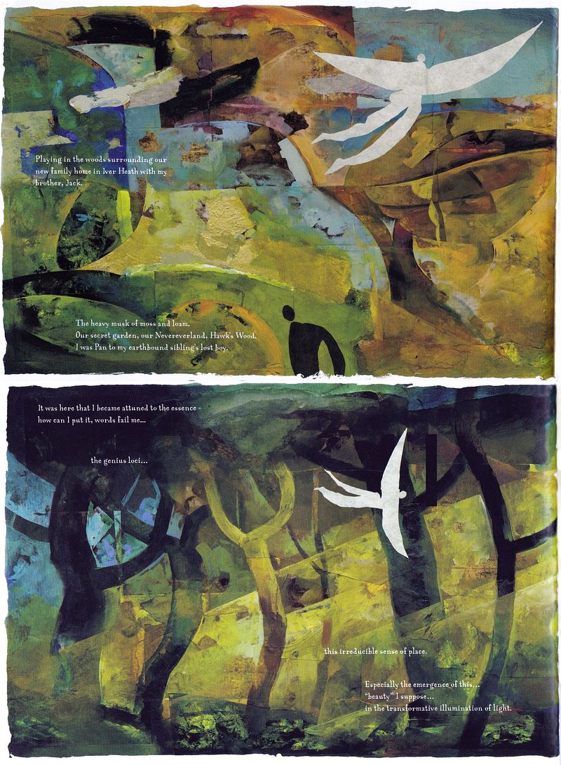 Excerpt from 'Black Dog: The Dreams of Paul Nash' by Dave McKean.