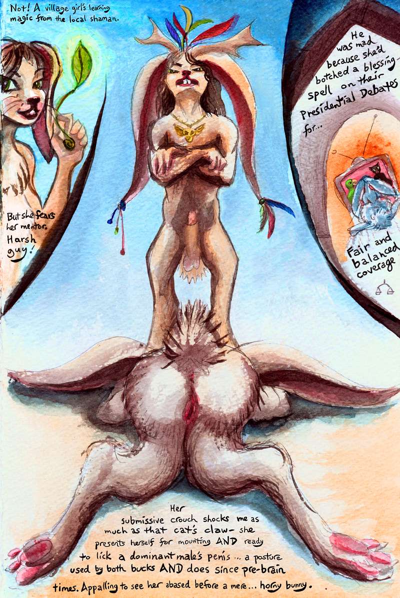 P.3 of 'Hedgehog Dispensary', a dream-comic painted by Wayan