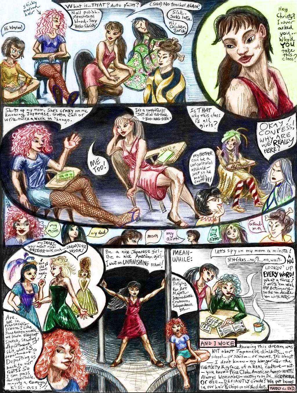 page 2 of the dream 'Hickophobia'.