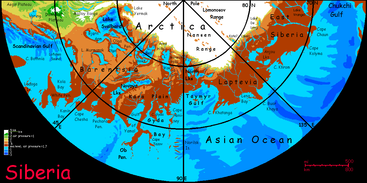 Siberia, on Inversia, where up is down is up.