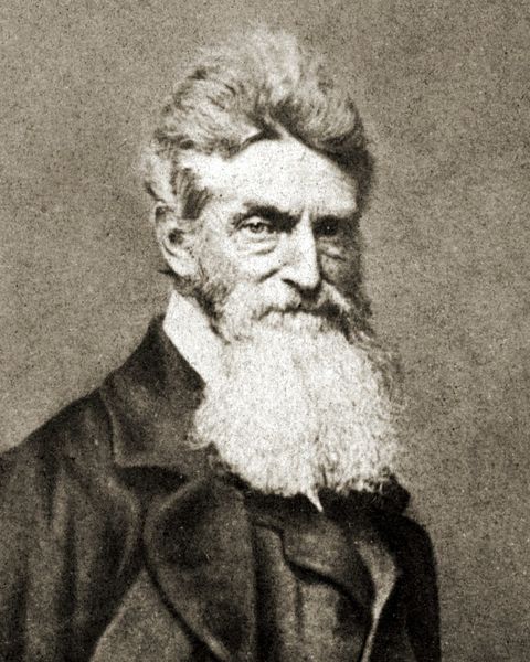 Photo of John Brown, abolitionist.