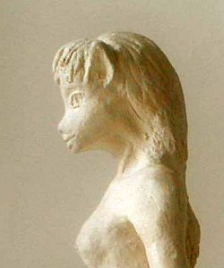Krelkin in profile. Dream statue by Wayan; click to enlarge.