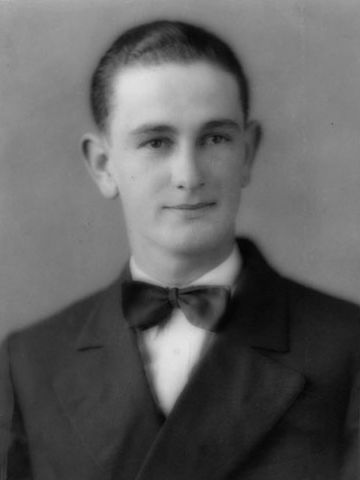 Lyndon Baines Johnson as a teen.