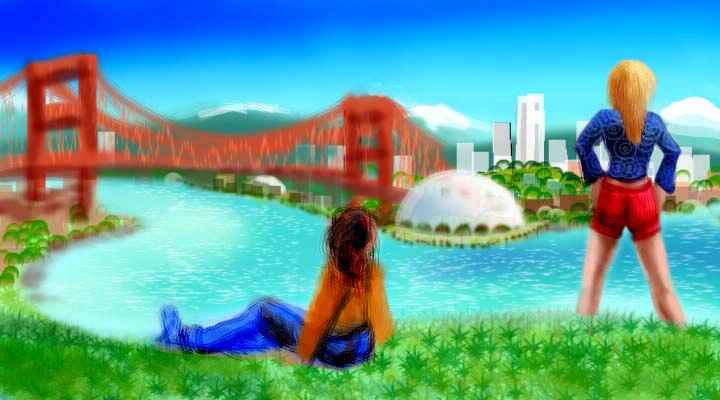 Dream: the Peacetalk Dome in New Vancouver.