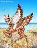 Winged antelope; native of Venus after terraforming